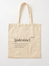 Load image into Gallery viewer, Palestine Tote Bag