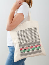 Load image into Gallery viewer, Colored Kuffieh Tote Bag
