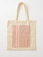 Load image into Gallery viewer, Red Kuffieh Tote Bag
