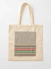 Load image into Gallery viewer, Colored Kuffieh Tote Bag