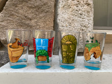 Load image into Gallery viewer, Hand Painted Tea or Arak Glass Cups