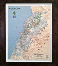 Load image into Gallery viewer, 3D Map of Lebanon

