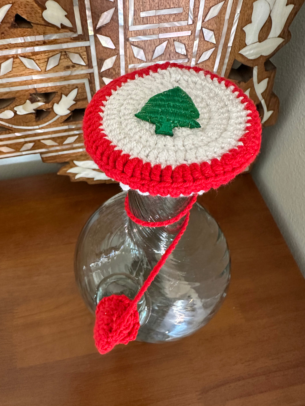 Lebanese Flag Crochet Cover