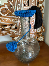Load image into Gallery viewer, Blue &amp; Black Tarboosh

