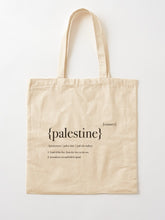 Load image into Gallery viewer, Palestine Tote Bag

