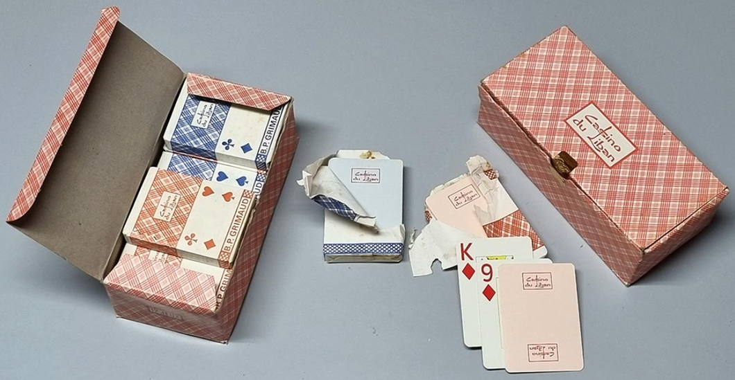 Retro Casino du Liban Playing Cards