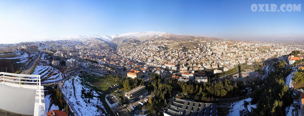 Winter in Zahle, Beqaa Lebanon