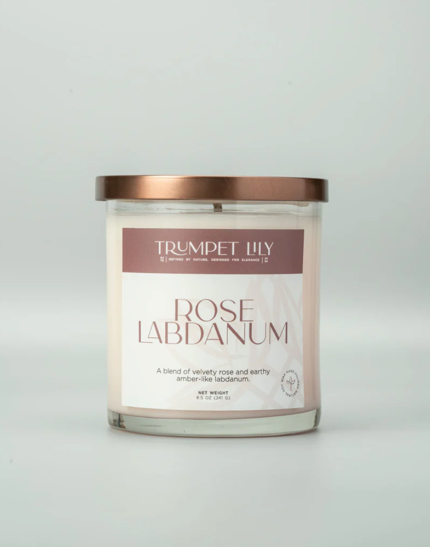 Rose Labdanum Candle