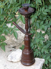 Load image into Gallery viewer, Handcrafted Wooden Hookah - Candlestick
