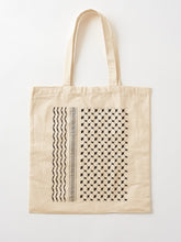Load image into Gallery viewer, Black Kuffieh Tote Bag
