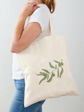 Load image into Gallery viewer, Olive Tree Branch Tote Bag
