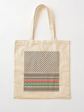 Load image into Gallery viewer, Colored Kuffieh Tote Bag
