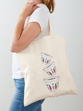Load image into Gallery viewer, Arabic Coffee Cups Tote Bag
