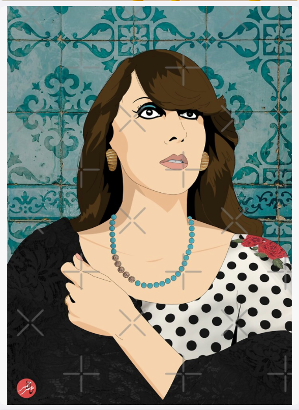 Fairouz Diva Sticker