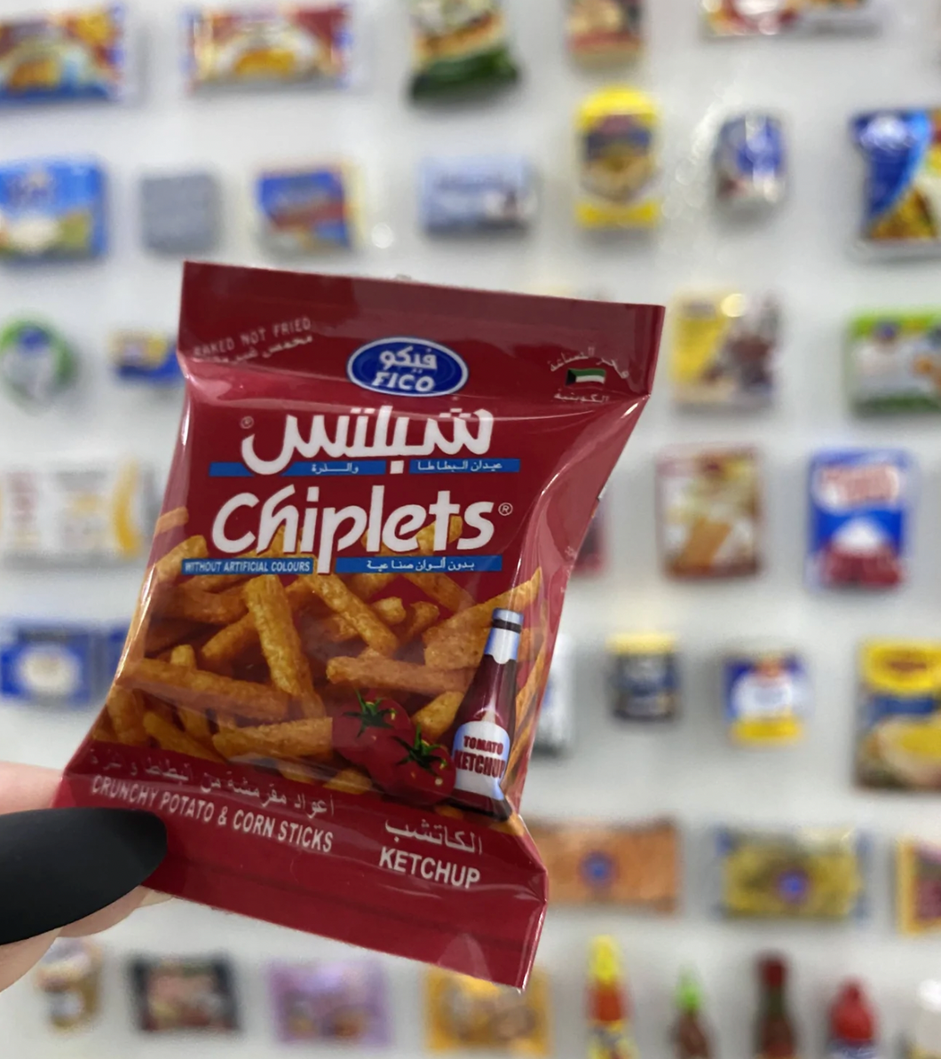 Ketchup Chiplets Fridge Magnet