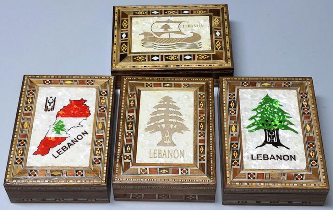 Wooden Mosaic Boxes