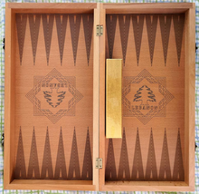 Load image into Gallery viewer, Large Handmade Wooden Backgammon
