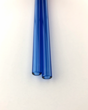 Load image into Gallery viewer, Reusable Glass Straw with Straw Cleaner
