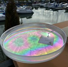 Load image into Gallery viewer, Turkish Holographic Glass Cake Tray

